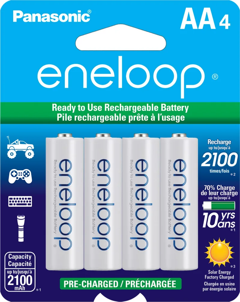 eneloop AA Rechargeable Batteries